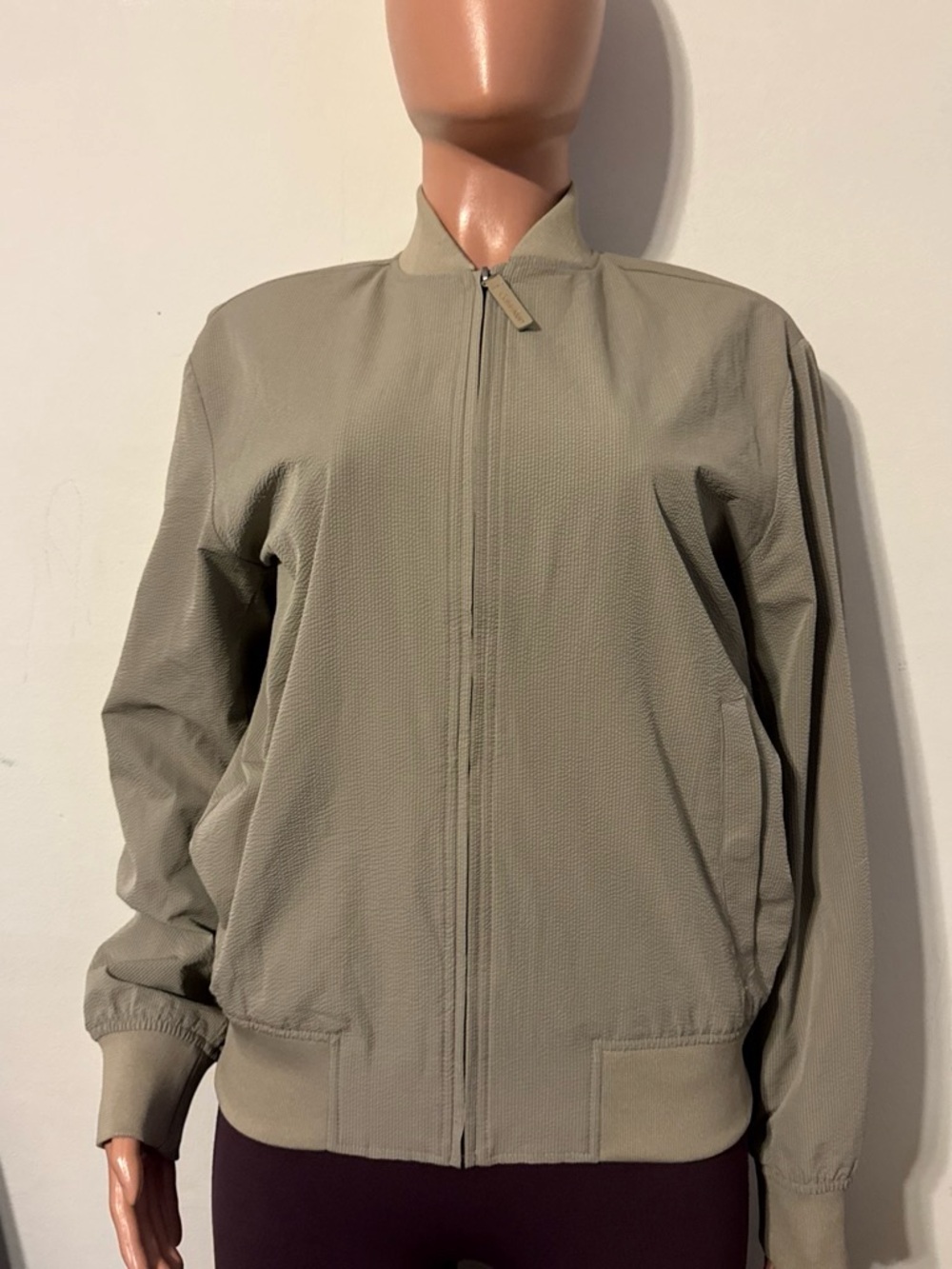 Calvin Klein Women's Olive Green Bomber Jacket